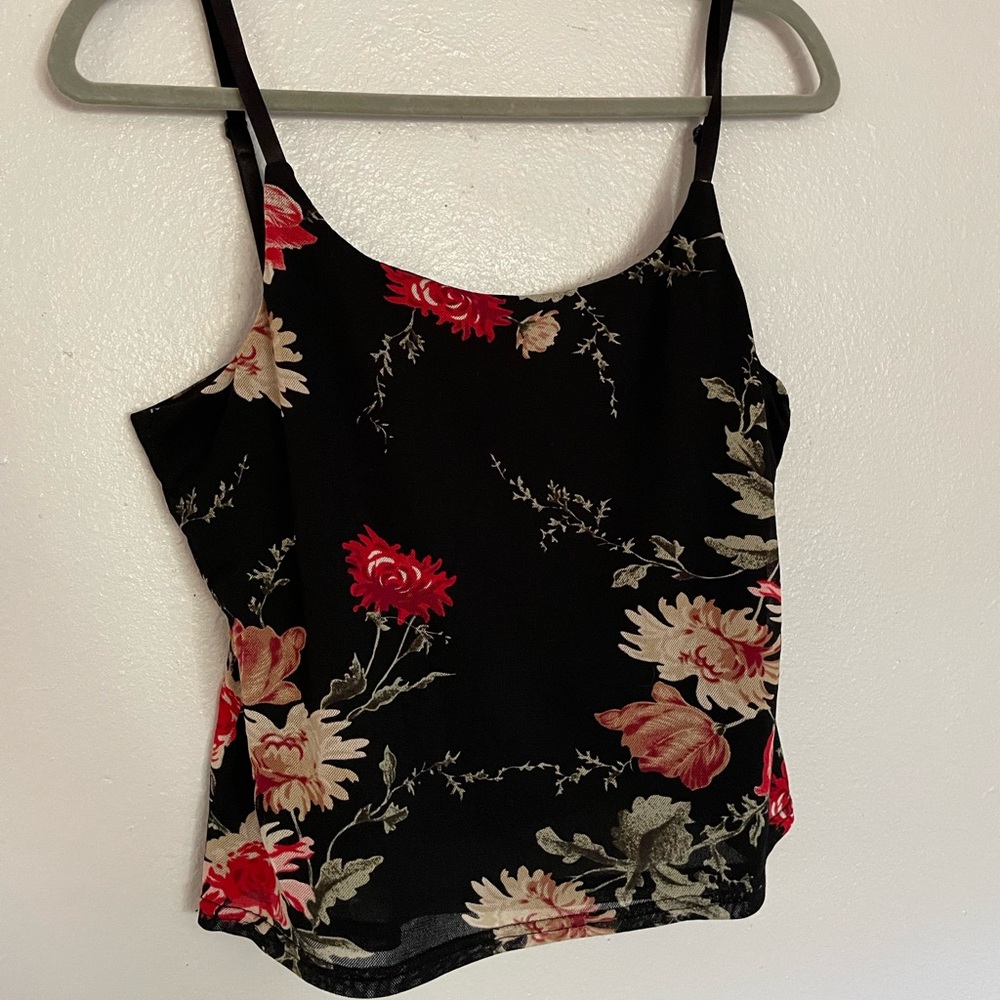Vintage Newport News Floral Tank Top